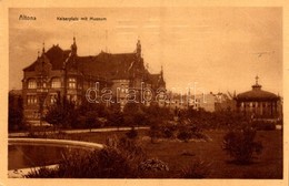 T1/T2 1910 Altona (Hamburg), Kaiserplatz Mit Museum / Square, Park, Museum - Unclassified