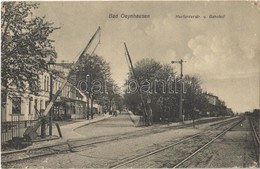 T2 Bad Oeynhausen, Herforderstr. Und Bahnhof / Street And Railway Station - Zonder Classificatie