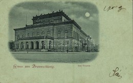 T2 1899 Braunschweig, Das Theater / Theatre - Zonder Classificatie