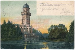 T2/T3 1904 Bremen, Aussichtsthurm Im Burgerpark / Park, Observation Tower (wet Corner) - Non Classés