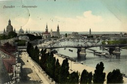 T2 1909 Dresden, Terrassenufer / Quay, General View - Unclassified