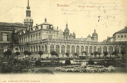 T1/T2 1903 Dresden, Königl. Zwinger / Garden - Ohne Zuordnung