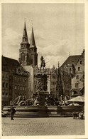 ** T1/T2 Nürnberg, Nuremberg; Neptunbrunnen / Fountain - Non Classés