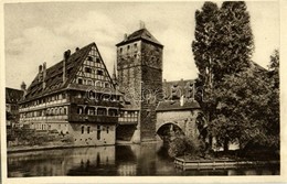 ** T1/T2 Nürnberg, Nuremberg; Henkersteg / Bridge - Ohne Zuordnung