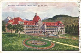 T2/T3 1919 Bressanone, Brixen (Südtirol); Kaiser Franz Josepf Sanatorium (EB) - Sonstige & Ohne Zuordnung