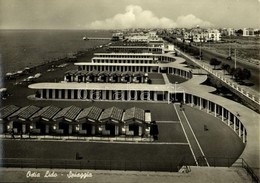 ** T1 Ostia, Ostia Lido; Spiaggia / Beach (14,9 Cm X 10,4 Cm) - Autres & Non Classés