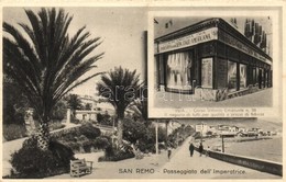 * T2 Sanremo, Passeggiata Dell'Imperatrice, Societa Anonima Isia - Italo Americana / Italian-American Shop - Autres & Non Classés