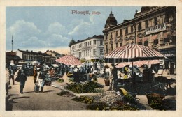 ** T2 Ploiesti, Ploesti; Piata, Primaria, Drogueria Internationala / Market Square With Vendors, Town Hall, Drogerie - Other & Unclassified