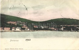 T2/T3 1902 Portoroz, Portorose (Piran, Pirano); Seashore, Beach. Vittorio Stein (EK) - Other & Unclassified