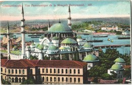 ** T2/T3 Constantinople, Istanbul, Stamboul; Vue Panoramique De La Mosquee Suleymanié / Süleymaniye Mosque (EK) - Otros & Sin Clasificación