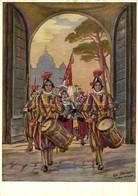 ** T1/T2 Vatican City, Citta Del Vaticano; Parata Della Guardia Svizzera / March Of The Swiss Guard S: Rob. Schiess (14, - Andere & Zonder Classificatie