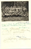 T2 1936 Az 51. Számú Cserkész Tiszti Tábor Résztvevői Csoportképe, Aláírásokkal / Hungarian Scout Officer Camp Participa - Ohne Zuordnung