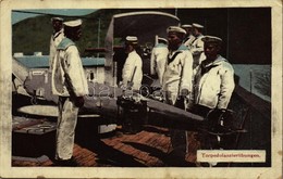 * T2/T3 K.u.K. Kriegsmarine Torpedolanzierübung / Austro-Hungarian Navy Torpedo Launching Practice, Mariners  (EK) - Non Classés