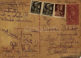 T4 1944 Gáti György Zsidó 101/326 KMSZ (közérdekű Munkaszolgálatos) Levele Jármai Ildikónak A Bethleni  Munkatáborból /  - Unclassified