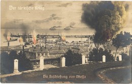 ** T1/T2 Der Türkische Krieg, Die Beschiekung Von Odessa / WWI, The Turkish War, The Bombardment Of Odessa, Warships - Ohne Zuordnung