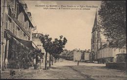 CPA Oloron Ste Sainte Marie Place Gambetta Et église Notre Dame Edit Spéciale Librairie Moderne Neuve 64 - Oloron Sainte Marie