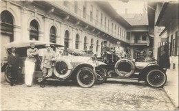 * T2 1914 Osztrák-magyar Főtisztek Gépkocsijaikkal / WWI Austro-Hungarian K.u.K. Military, Officers With Their Automobil - Unclassified
