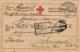 T2/T3 1919 Vöröskeresztes Tábori Postai Levelezőlap / WWI Red Cross Field Postcard (EK) - Unclassified