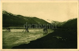 ** T2 Nothbrücke über Den Fluss, Nagyag Bei Huszt März 1915 / Lávka Z Nouze Prés Réku / WWI Austro-Hungarian K.u.K. Mili - Unclassified