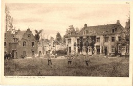 ** T2/T3 Schloss Cheluveld Bei Ypern. Der Kriegs 1914/16 In Postkarten, Abteilung Belgien. Herausgegeben Von Der Müchene - Unclassified