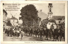 T2/T3 Abschied Der 5er Uhlanen. Rotes Kreuz, Kriegshilfsbüro / WWI Austro-Hungarian K.u.K. Military, Farewell To The Ula - Unclassified