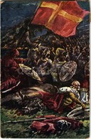 T2/T3 Rigómezei Csata (1389) / Britka Na Kosovu 1389 / Battle Of Kosovo S: M. Gjuric (EK) - Non Classés