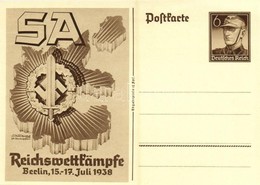** T1 SA Reichswettkämpfe Berlin 15-17. Juli 1938 / Sturmabteilung Imperial Competition Games, German NSDAP Nazi Party P - Unclassified