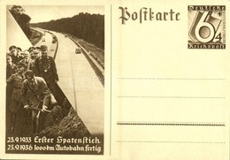 ** T2 1933 Erster Spatenstich - 1936 1000 Km Autobahn Fertig / 1933 First Groundbreaking - 1936 1000 Km Highway Complete - Zonder Classificatie