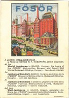 * T2 A Gödöllői Cserkész Világ-jamboreen A Fővárosi Sörfőző R.-T. (Kőbánya) Söreit Csapolják / At The World Scout Jambor - Non Classés