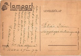* T3 1934 Lampart Zománc Nem Pattogzik  /Hungarian Enamel Advertisement Card (fa) - Non Classés