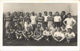 * T2 1947 Csurgó Torna Klub öregei, Labdarúgócsapat, Foci. Hátoldalon Feliratozva. Bokán Árpád Fényképész Mester / Hunga - Zonder Classificatie