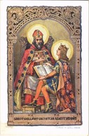 ** T2 Szent Gellért Oktatja Szent Imrét / Gerard Sagredo And Saint Emeric Of Hungary S: Kátainé Helbing Aranka - Non Classés