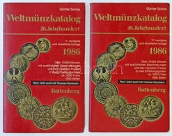 Günter Schön: Weltmünzkatalog 20. Jahrhundert. 17. Auflage, München,1986. Két Kötetben, Használt állapotban. - Sin Clasificación