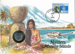 Amerikai Egyesült Államok / Észak Mariana-szigetek 1994P 10c Felbélyegzett Borítékban, Bélyegzéssel, Német Nyelvű Leírás - Unclassified