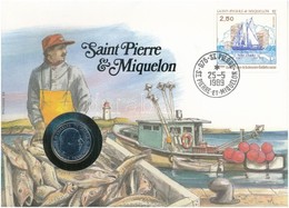 Franciaország / Saint Pierre és Miquelon 1988. 1Fr 'Charles De Gaulle' Felbélyegzett Borítékban, Bélyegzéssel, Német Nye - Unclassified