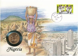 Nigéria 1974. 1k Felbélyegzett Borítékban, Bélyegzéssel, Német Nyelvű Leírással T:1 
Nigeria 1974. 1 Kobo In Envelope Wi - Unclassified