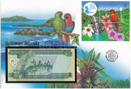 Salamon-szigetek 1986. 2$ Felbélyegzett Borítékban, Bélyegzéssel T:I 
Solomon Islands 1986. 2 Dollars In Envelope With S - Zonder Classificatie