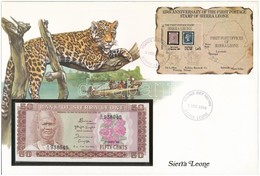 Sierra Leone 1984. 50c Felbélyegzett Borítékban, Bélyegzéssel T:I 
Sierra Leone 1984. 50 Cents In Envelope With Stamp An - Non Classés