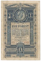 1882. 1Ft / 1G T:III-  
Hungary 1882. 1 Forint / 1 Gulden C:VG
Adamo G125 - Zonder Classificatie