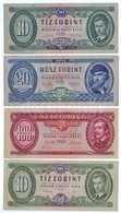 1947. 10Ft + 20Ft + 100Ft + 1949. 10Ft + 20Ft + 100Ft + 1951. 50Ft T:III,III-
Hungary 1947. 10 Forint + 20 Forint  + 100 - Non Classés