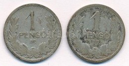 1926. 1P Ag (2x) T:3- Patina Adamo P6 - Ohne Zuordnung