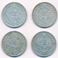 1929-1939. 2P Ag 'Madonna' (4xklf) T:2,2- Ph., Kis Patina
Adamo P7 - Zonder Classificatie