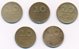 1946-1950. 20f Tombak (5db, 3xklf) T:1--2 - Ohne Zuordnung