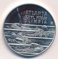 1994. 1000Ft Ag 'Nyári Olimpia - Atlanta' Kapszulában, Tanúsítvánnyal T:BU Adamo EM137 - Unclassified
