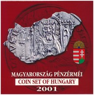 2001. 1Ft-100Ft (7xklf) Forgalmi Sor Dísztokban, 'Magyarország Pénzérméi' Sorozat T:PP Adamo FO34.1 - Unclassified