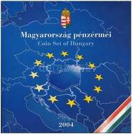 2004. 1Ft-100Ft (7xklf) Forgalmi Sor Szettben + 2004. 50Ft 'Magyarország Az EU Tagja' T:BU (a Külső Tok Proof Kiadáshoz  - Unclassified