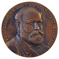 Győrfi Sándor (1951-) 1994. 'Kátai Gábor 1831-1878 TIT Első Titkára 1865-1868 / Ismeretterjesztő Munkáért - Jász-Nagykun - Non Classés