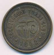 1935. 'TTC - Terézvárosi Torna Club 1902 / 1935. XII. 1.' Br Emlékérem (38mm) T:2 - Ohne Zuordnung