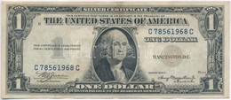 Amerikai Egyesült Államok 1934-1945. (1935A) 1$ 'Silver Certificate - Kisméretű' Sárga Pecsét, 'William Alexander Julian - Sin Clasificación