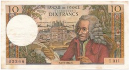 Franciaország 1967. 10Fr T:III
France 1967. 10 Francs C:F - Ohne Zuordnung